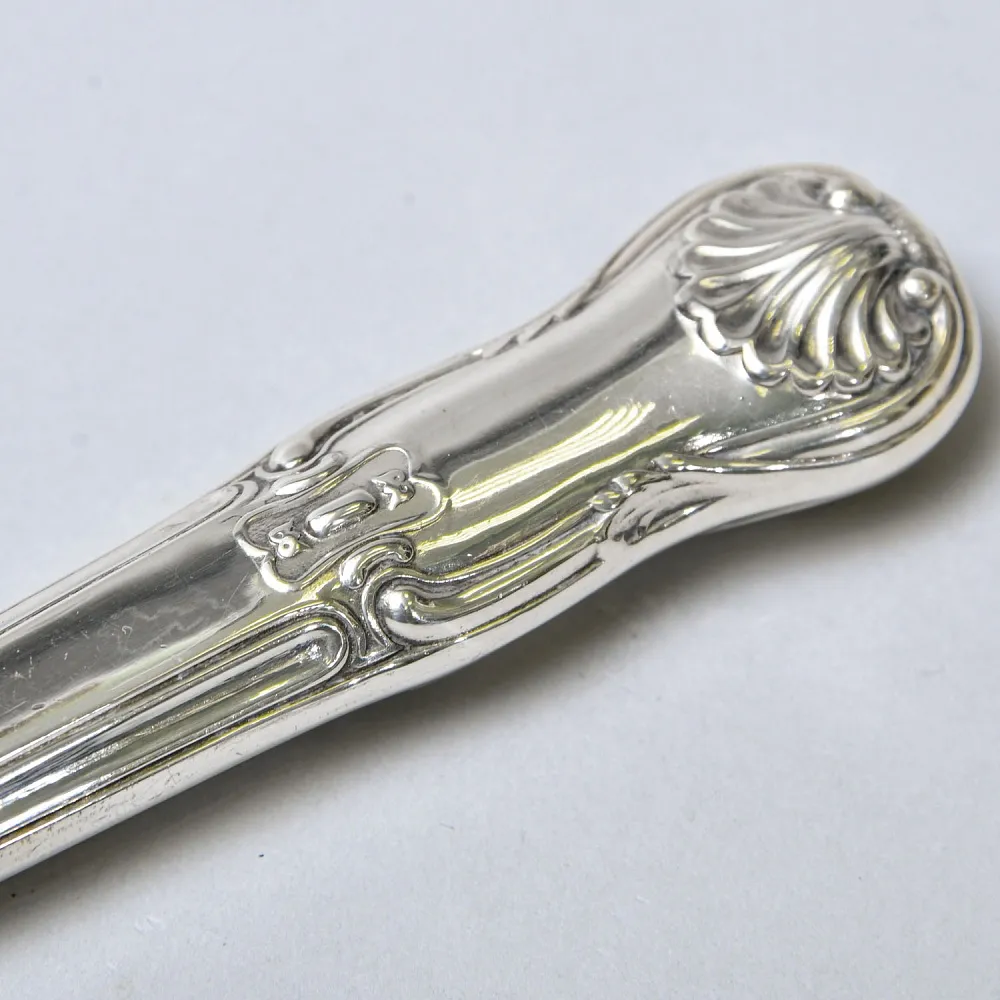 Антикварная Лопатка с фиксатором для подачи готовых блюд, SHEFFIELD Англия, первая половина ХХ века.