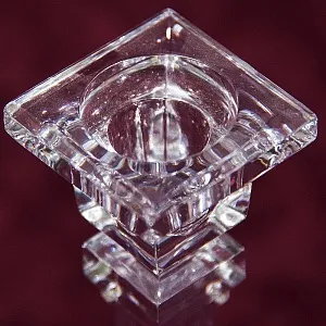 Хрустальный Подсвечник на одну свечу, NACHTMANN Германия, 70 -е годы ХХ века.