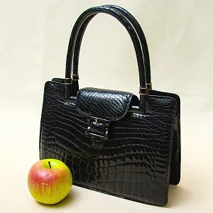 Сумка Дамская из Натуральной Крокодиловой Кожи Западная Германия 50 -е годы ХХ века..