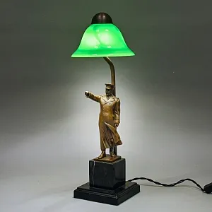 Авторская Настольная Лампа - Статуэтка "СТАЛИН" L'atelier ART & Bronze Франция начало ХХI века.