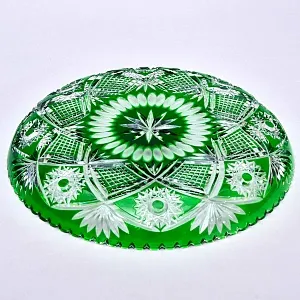 Хрустальное Блюдо - Фруктовница NACHTMANN Германия D-29 см., вторая половина ХХ века.