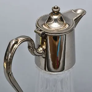 Винтажный Хрустальный ГРАФИН КУВШИН ДЕКАНТЕР АНГЛИЯ вторая половина ХХ века. 