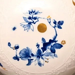 Коллекционная Шкатулка - Бонбоньерка «Голубые Цветы», Фарфор MEISSEN Германия.