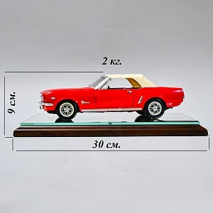 Коллекционная Металлическая Модель «Автомобиль -  Ford Mustang 1965» Германия.