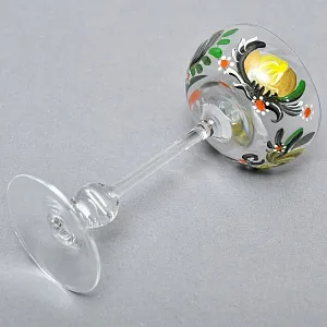 Антикварный Набор «Тет-а-Тет» Ликерные Фужеры - Рюмки, Стекло, Германия 30 -е годы ХХ века.