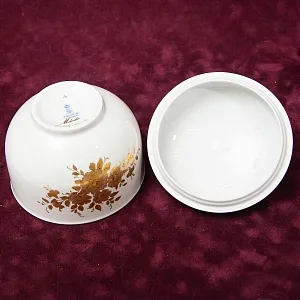 Редкая Авторская Фарфоровая Шкатулка «Райские птицы». KAISER, Германия -1970 год.