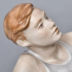 Большая Коллекционная Фарфоровая статуэтка «Затянувшаяся партия», ДФЗ Дулево Россия. 