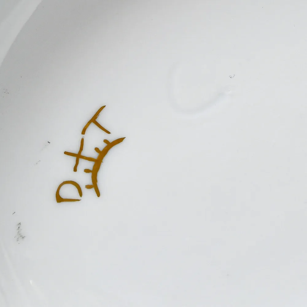 Антикварный Заварочный Чайник на подставке «Золотой орел», Франция - первая половина ХХ века. 