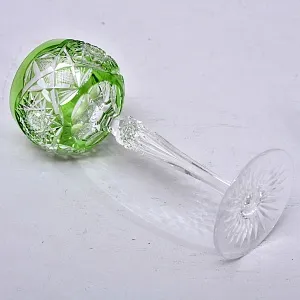 Редкость! Антикварный Коллекционный Хрустальный Бокал, Val Saint Lambert, Бельгия начало ХХ века.