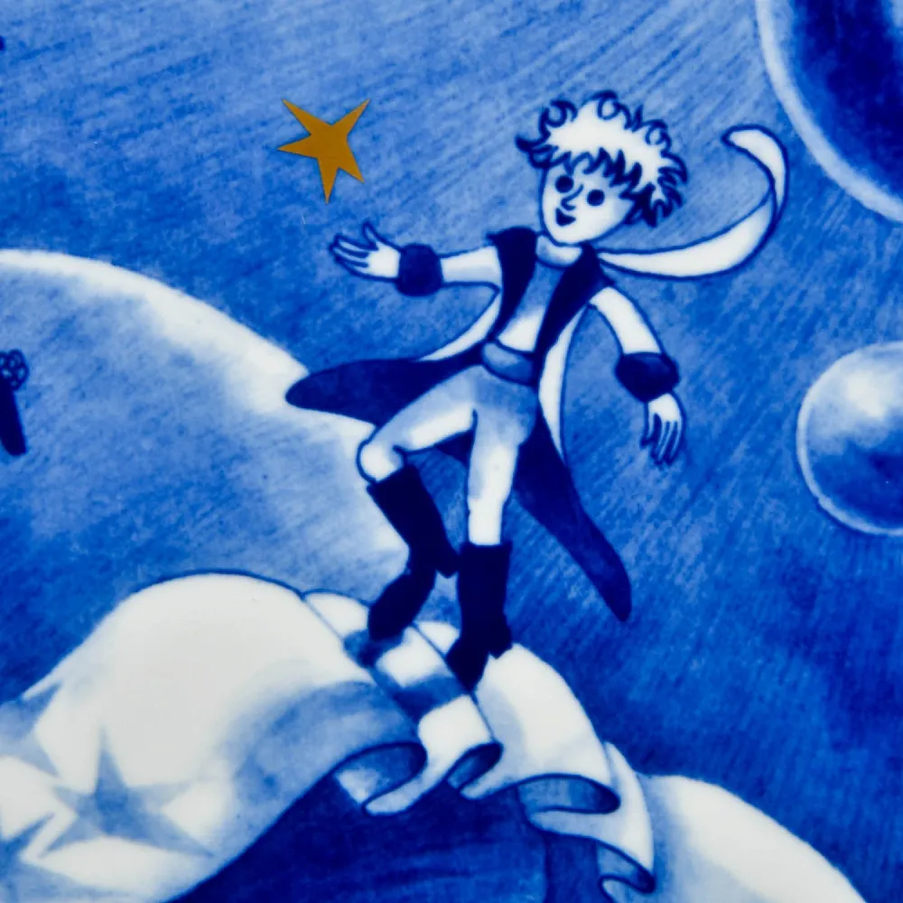 Коллекционная Фарфоровая Тарелка - Блюдо «Сказка. Маленький Принц», MEISSEN Германия - 1989 год.