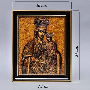 Редкость! Фарфоровая Икона - Картина - Пласт «Божья Матерь Споручница грешных», Villeroy&Boch Германия.