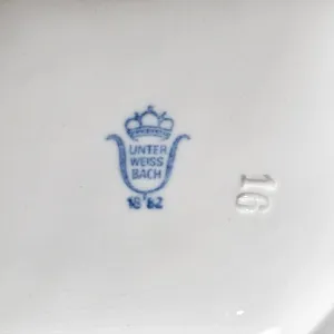 Редкая! Коллекционная Фарфоровая статуэтка «Маркшейдер - Горный Инженер», Unterweissbach Германия. 