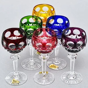 Набор - Хрустальные Рюмки Barthmann, Германия, начало 70-х годов ХХ века. 