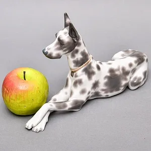 Коллекционная Фарфоровая статуэтка «Собака. Немецкий Дог», Lladro Испания.