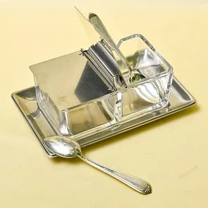 Винтажный Набор для специй или соусов с двумя отделениями, Германия, 70 -е годы ХХ века.