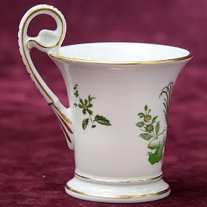 Коллекционная Кофейная Пара «Петухи» Фарфор RICHARD GINORI, Италия 70-е годы ХХ века.