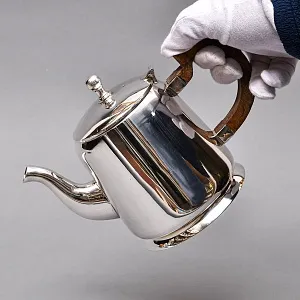 Винтажный Металлический Кофейник - Чайник на 1 л. Silverplated, Boulenger Франция, 50-е гг. 