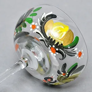 Антикварный Набор «Тет-а-Тет» Ликерные Фужеры - Рюмки, Стекло, Германия 30 -е годы ХХ века.