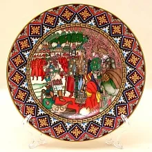 Коллекционная Тарелка «Русские Сказки» - «Марья Моревна» Фарфор, Villeroy&Boch Германия -1990 год.