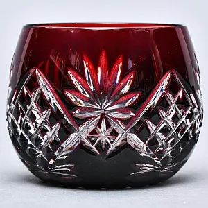 Редкость! «Рубиновый Хрусталь» Набор Крюшонница с Чашками, DOROTHEENHUTTE Германия.