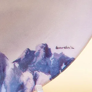 Коллекционная Тарелка «Самолёт - Юнкерс F13 над Долиной Императора» Фарфор, Германия -1995 год.