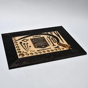 Настенное Коллекционное Панно - Картина «Старинные Инструменты - Серп», Россия XIX век.