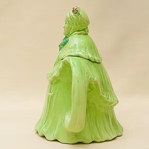 Редкость! Коллекционный Заварочный Чайник «LITTLE OLD LADY», Фаянс Англия нач. ХХв.