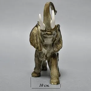 Коллекционная Фарфоровая статуэтка «Идущий СЛОН», Hutschenreuther Германия, 1955 -1968 годы. 