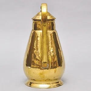 Винтажный Латунный Кофейник - Чайник - Кувшин, Франция середина ХХ века.