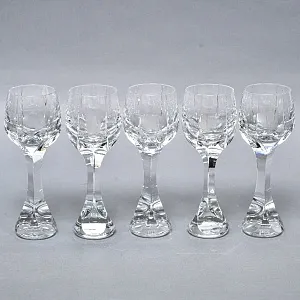 Редкость! Хрустальные Бокалы - Фужеры для Вина серия «Neptune», BACCARAT, Франция, 80 -гг. 