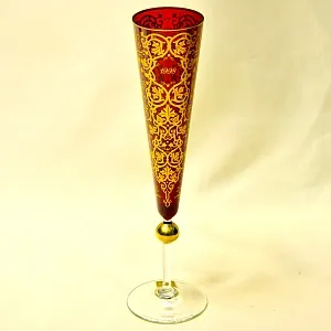 Эксклюзивный Коллекционный Бокал для Шампанского серия «Millenium - 1998», Theresienthal Германия.
