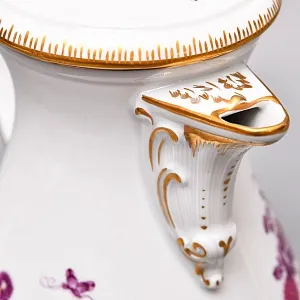 Фарфоровый Чайный Сервиз «Индийские цветы» на 6-ть персон, MEISSEN / МЕЙСЕН Германия. 