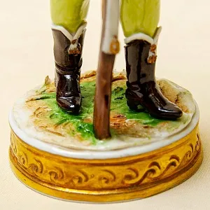 Редкая Коллекционная статуэтка «Солдат 87-го пехотного полка», Фарфор, RUDOLF KAMMER, Германия.