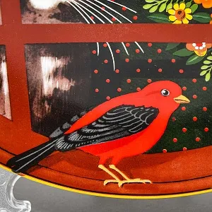Коллекционная Фарфоровая тарелка «Кот Вальтер в окне», Anna Perenna Германия, 80-е годы. 