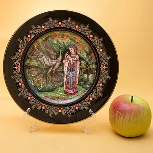 Коллекционная Тарелка «РУСЛАН И ЛЮДМИЛА» Фарфор, Villeroy&Boch Германия - 80 -е гг.