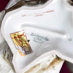 Редкость! Фарфоровая Статуэтка «Птицы - Чайки - Две крачки», Hutschenreuther Германия - 1955 год.