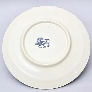 Декоративная Фарфоровая Тарелка «Мельница» Голландия DELFTs., d - 29,5 см.