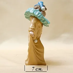 Коллекционная Фарфоровая статуэтка «Клоун - Мечты о цирке»  NAO by Lladro, Daisa, Испания -1988 год.