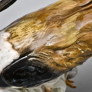 Редкость! Коллекционная Фарфоровая статуэтка  «Птица. ЧИБИС», GOEBEL Германия, 1967 год.