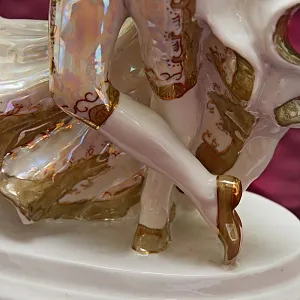 Авторская Коллекционная Фарфоровая статуэтка «Испанский танец», СССР ЛЗФИ, 1967 - 1983 годы.