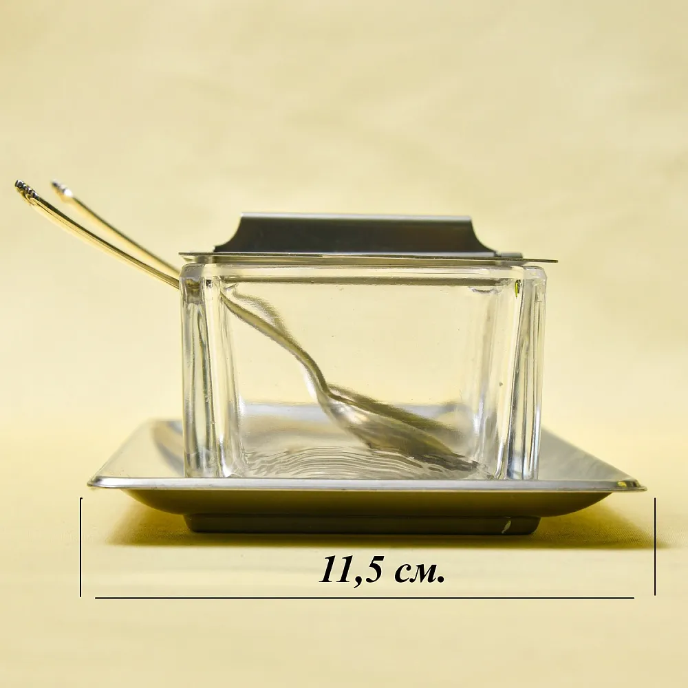 Винтажный Набор для специй или соусов с двумя отделениями, Германия, 70 -е годы ХХ века.