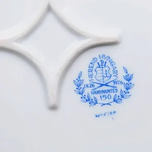 Юбилейная серия! Сервировочное Фарфоровое Блюдо «APPONYI PURPUR», HEREND, Венгрия -1976 г.