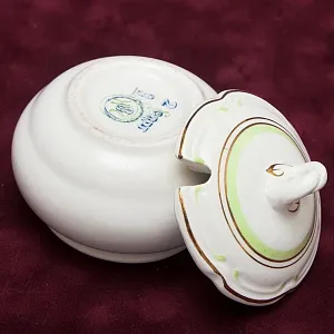 Большой Столовый сервиз на 6 персон - 36 предметов, Фаянс ЗиК Конаково, СССР 50-е годы ХХ века.