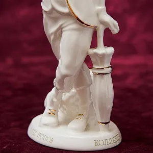 Авторская Коллекционная Фарфоровая Статуэтка Клоун - «Олег Попов» Россия.