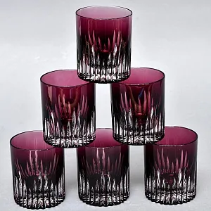 Набор - Хрустальные Стаканы «Barthmann» DOROTHEENHUTTE Германия 60 годы ХХ века.