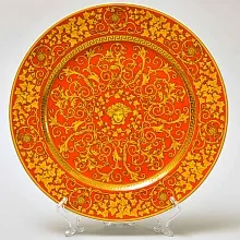 «Floralia Medusa Red» - Коллекционная Фарфоровая Тарелка - Блюдо, VERSACE, Rosenthal Германия.