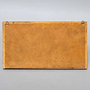 Фарфоровое Панно - Картина «Корабль Nieuw Amsterdam», De Leidsche Fles, Голландия середина ХХ века.