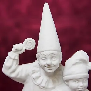 Коллекционная Авторская Статуэтка «Смех и Радость» из серии «Детский Утренник», фарфор ИФЗ, Россия.