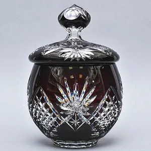 Редкость! «Рубиновый Хрусталь» Набор Крюшонница с Чашками, DOROTHEENHUTTE Германия.