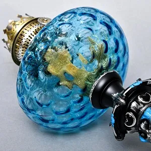 Старинная Керосиновая Лампа с Механизмом Hersteller Berlin, Германия 1920 -1925 год.